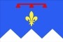 Flagge der departement Alpes-de-Haute-Provence