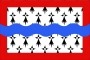 Flagge der departement Haute-Vienne