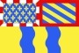 Flagge der departement Saône-et-Loire