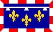 Flagge der Region Centre