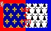 Flagge der Region Pays de la Loire