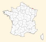 karte lage Thionville-Est