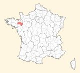 karte lage Rennes