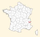 karte lage Saint-Jean-de-Maurienne