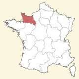 karte lage Basse-Normandie
