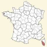 karte lage Corse-du-Sud