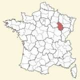 karte lage Haute-Marne
