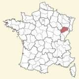 karte lage Haute-Saône