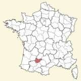 karte lage Tarn-et-Garonne